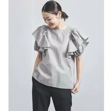 UNITED ARROWS C/N 퍼프 슬리브 블라우스