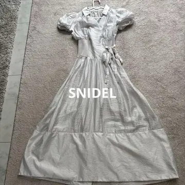 SNIDEL 롱 원피스 반팔