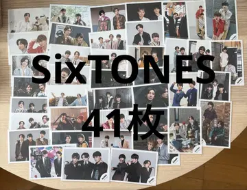 SixTONES 공식 사진 페어 이상