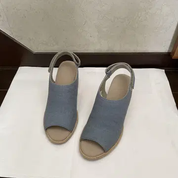 무인양품 스파토리유 커버 샌들 라이트 블루 L 사이즈