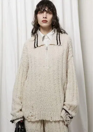폴로 넥 니트/Polo Neck Knit [PRANK PROJECT]