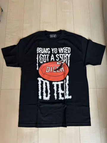새상품 J DILLA PAY JAY 블랙 티셔츠 L