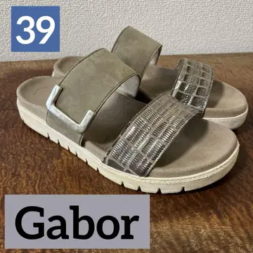 Gabor 가보르 골드 샌들 39