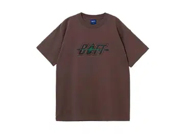 BoTT Space Logo Tee Brown M 사이즈 싱글 스티치
