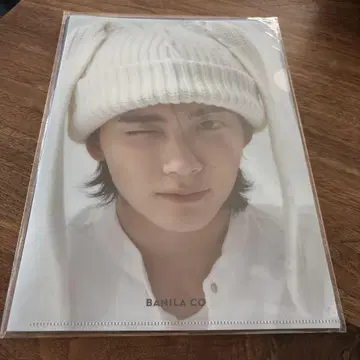 SEVENTEEN 정한 BANILA CO 미개봉 클리어 파일 3장