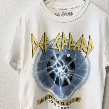 90s 빈티지 디플레파드 밴딩 반팔 티셔츠 1992년