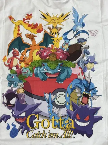 포켓몬 Gotta Catch 'em All! 티셔츠