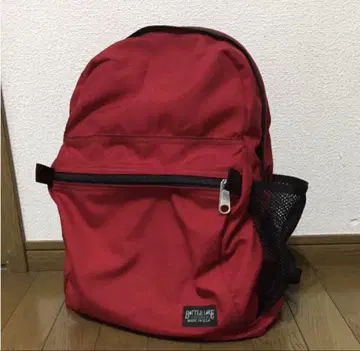 BATTLE LAKE 레드 백팩