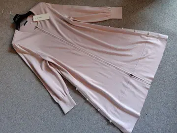 새상품 TO BE CHIC 롱 가디건 M 핑크 47300엔 샘플