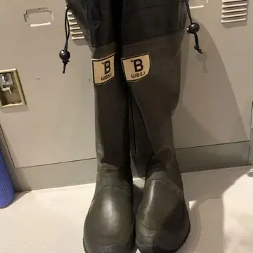 WBSJ 카키 레인부츠