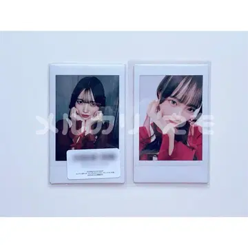 CUTIE STREET 큐스토 마나베 나기사키 폴라로이드 프린트 발렌타인