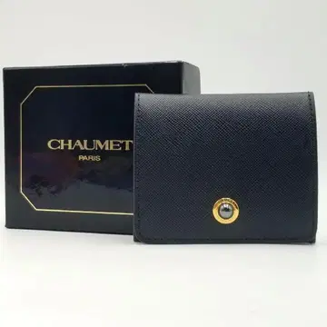 미사용급 CHAUMET 쇼메 코인 케이스 미니 지갑