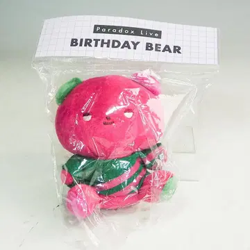 파라독스 라이브 화이트 충성 벌스데이 베어 봉제 인형 CO4797