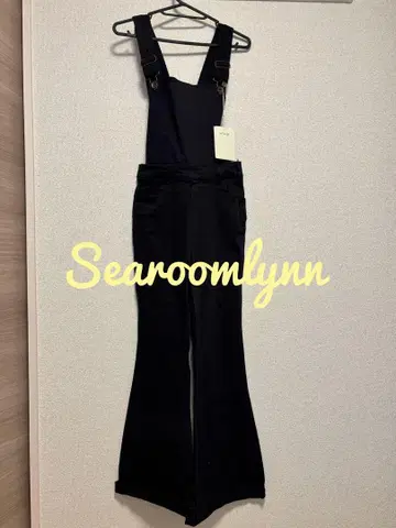 Sea Room lynn 블랙 플레어 살로펫 새상품