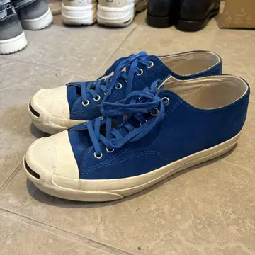 Jack Purcell 스니커즈 파랑 8 스웨이드