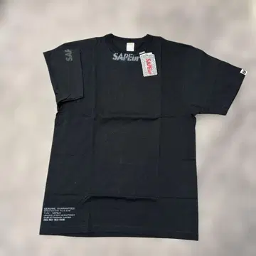 SAPEur 블랙 티셔츠 L 사이즈