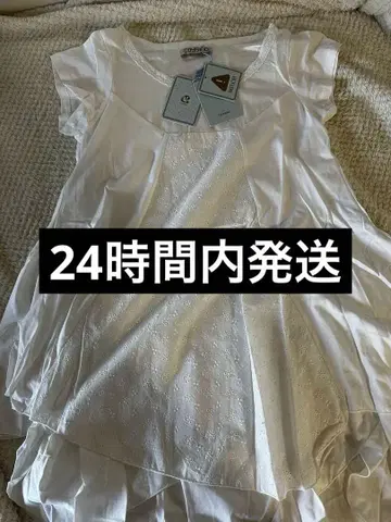 Coyseio FLOWER ONE PIECE 화이트 원피스
