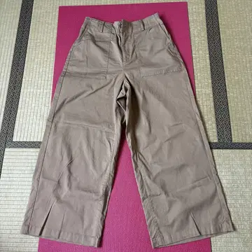 MELROSE CLAIRE 베이지 치노 팬츠