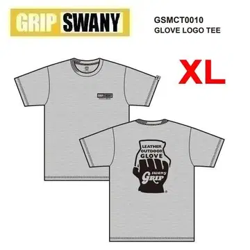 그립스와니 그로브 로고 티셔츠 그레이 XL GSMCT0010