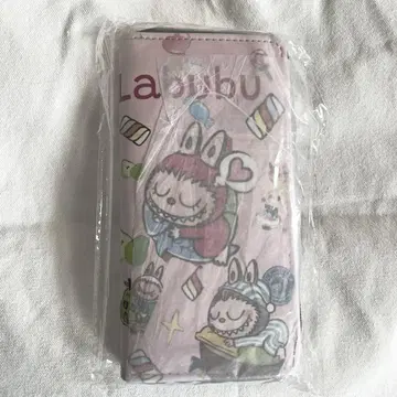 러브부 LABUBU 장지갑 핑크