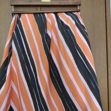 marimekko 마리메꼬 Marimekko 스트라이프 플레어 스커트