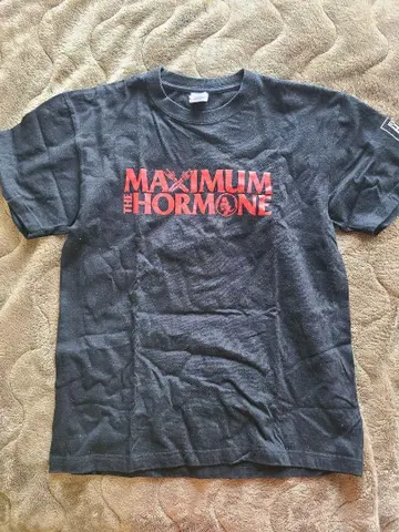 MAXIMUM THE HORMONE 티셔츠 블랙