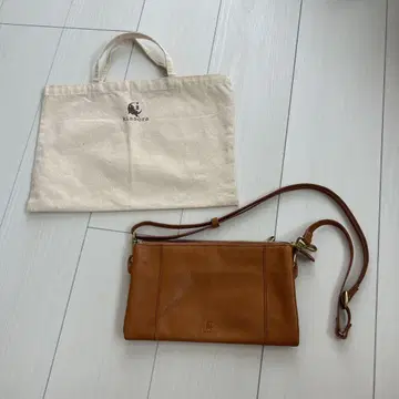 Klassora 브라운 가죽 사코슈