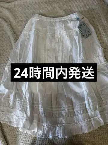 coyseio 체크 롱 스커트 1 사이즈