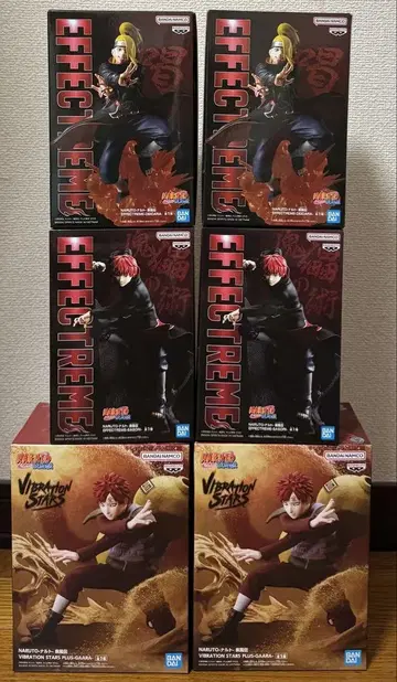 NARUTO 가아라 데이다라 피규어 6종 세트