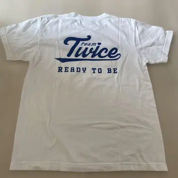 TWICE 투어 티셔츠 화이트 S 사이즈