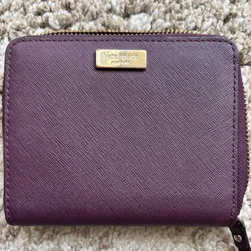 Kate Spade 퍼플 접이식 지갑