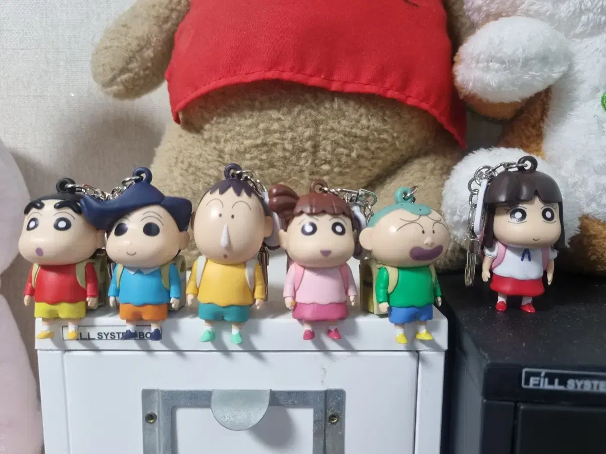 짱구 키링 세트