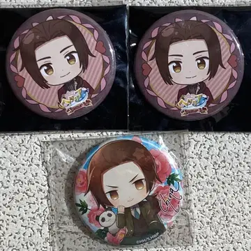 헤타리아 중국 캔뱃지 모음