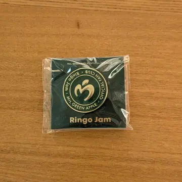 미세스 그린 애플 Ringo Jam 핀 배지