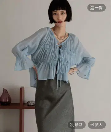 LOWRYSFARM 요료 셔링 숏