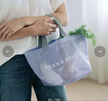 DEAN & DELUCA 6월 17일 출시 메쉬 토트백 라일락 S