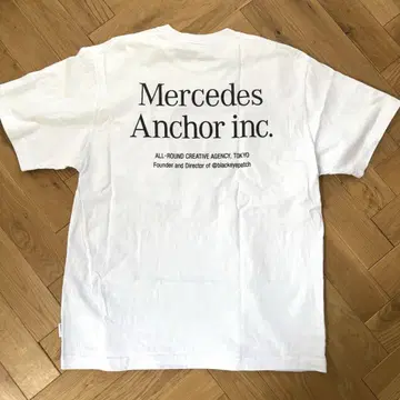 Mercedes Anchor inc. 화이트 티셔츠