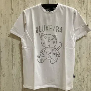 LUXE/R 랜덤 큐빅 CAT 반팔 티셔츠