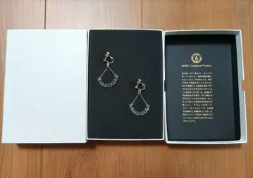 하리오 HARIO R 골드 크리스탈 후프 귀찌
