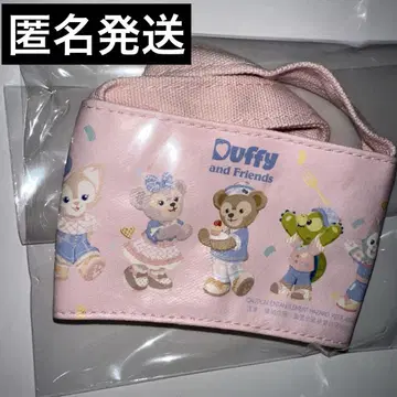 홍콩 디즈니랜드 더피 & 프렌즈 드링크 슬리브 드링크 홀더