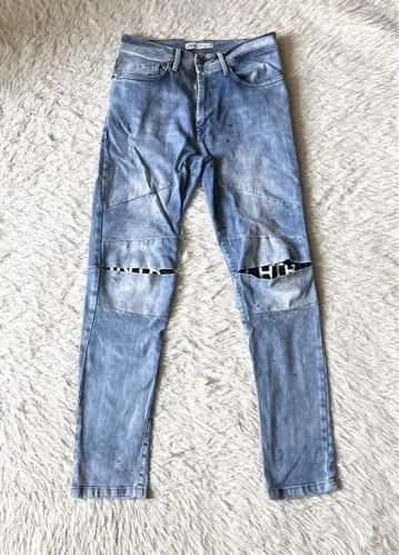 자라 개성 있는 스트레치 데님