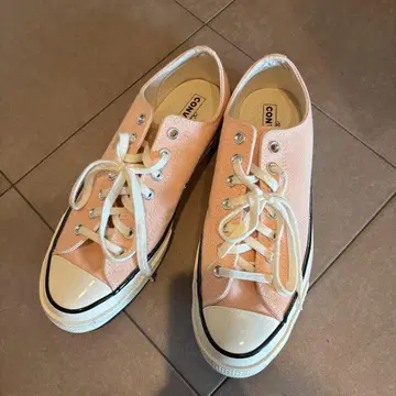 CONVERSE ct70 핑크 로우 컷 스니커즈