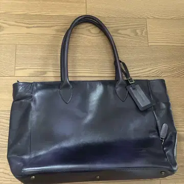 마더 하우스 앤티크 박스 토트 다크 네이비