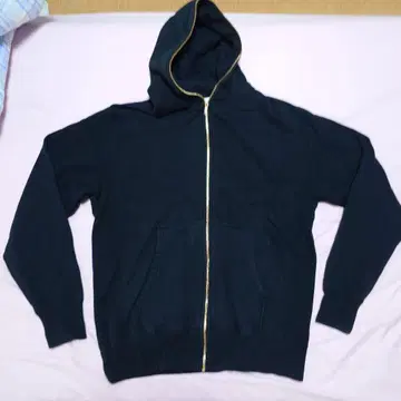 골드 지퍼 후드티 MASTERPIECE MASTER PIECE