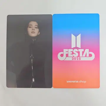 BTS 2025 페스타 캡슐 앨범 Vol.1 지민