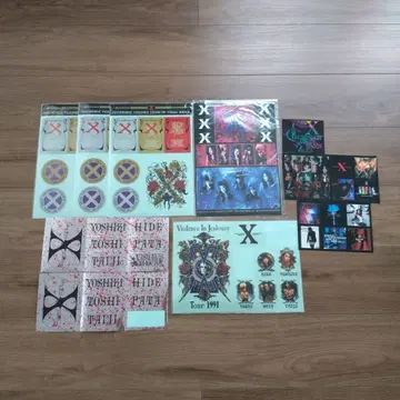 X JAPAN 스티커 세트