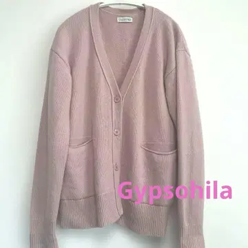 Gypsohila 지프소피아 옅은 핑크 가디건