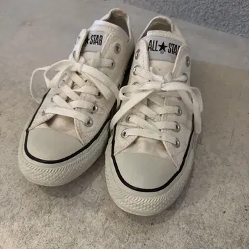 CONVERSE ALL STAR 화이트 스니커즈 US5