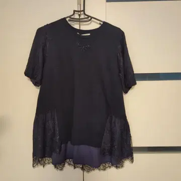 새상품 슈퍼 뷰티 튜닉 티셔츠 40