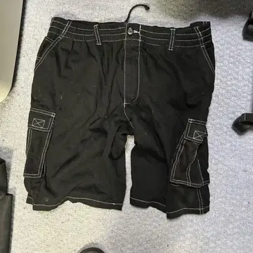 카고 숏 팬츠 블랙